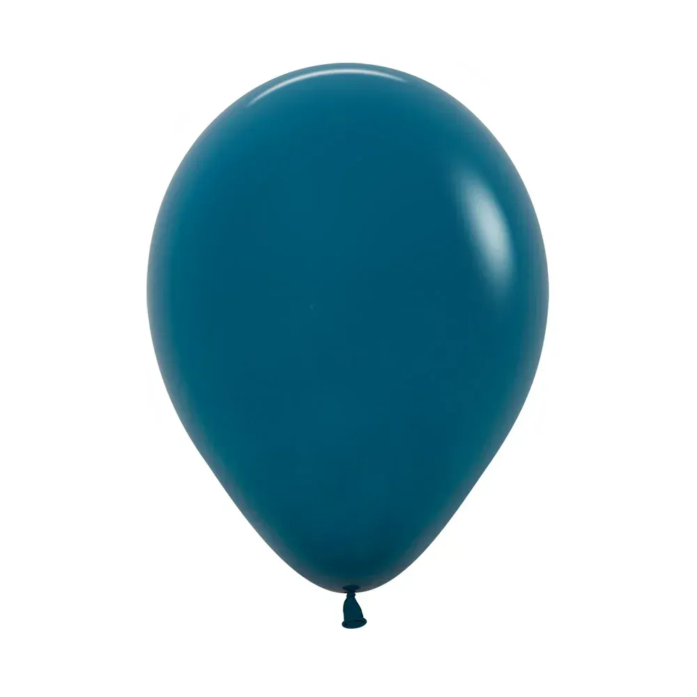 Globo Latex Redondo fashion Turquesa Profundo R-12 * 50und Sempertex