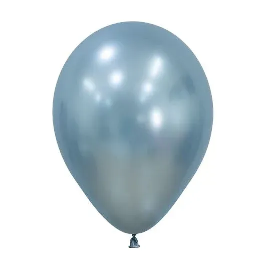 Globo Latex Redondo Silk Azul Artico R-12 * 50und Sempertex