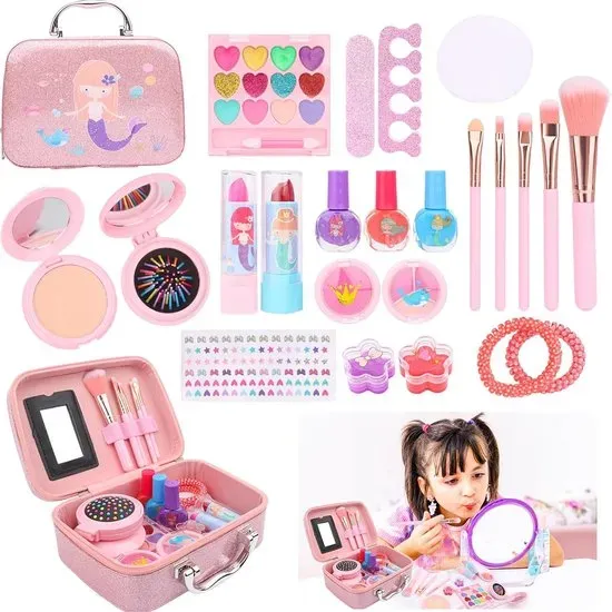 Caja De Maquillaje De Cosméticos Para Niños 23 Piezas