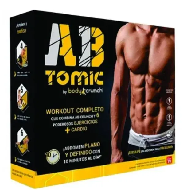 Ab Tomic Ejercitador Multifuncional Para Abdominales 7 en 1 Fitness