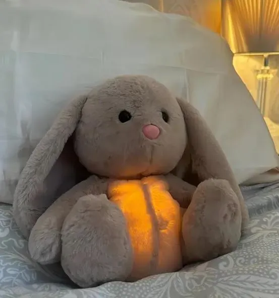 Peluche Conejo Que Respira Para Aliviar La Ansiedad