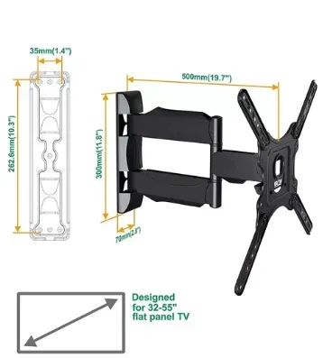 Base Para TV Abatible 32"-60" 