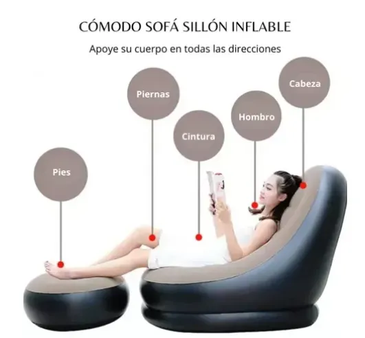 Sofá Inflable Portátil