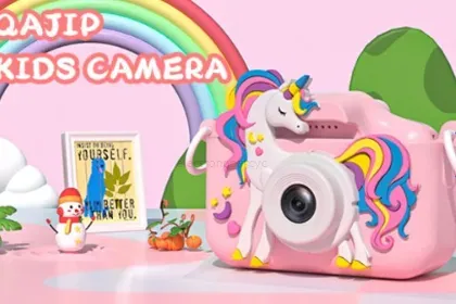 Camara Kids HD De Unicornio Rosada