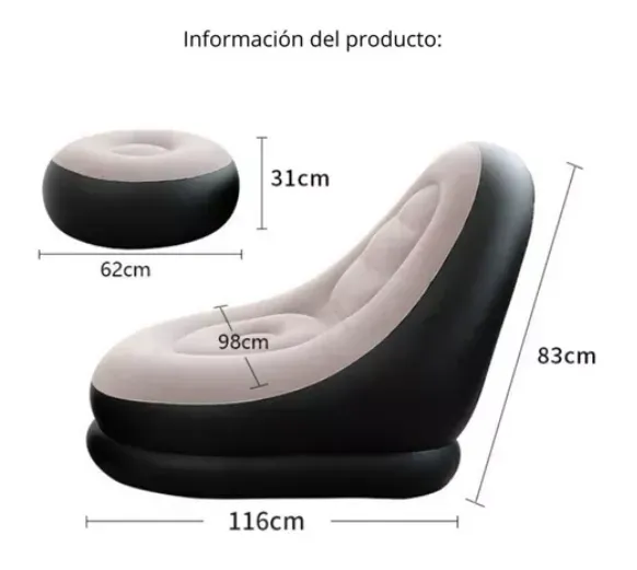 Sofá Inflable Portátil