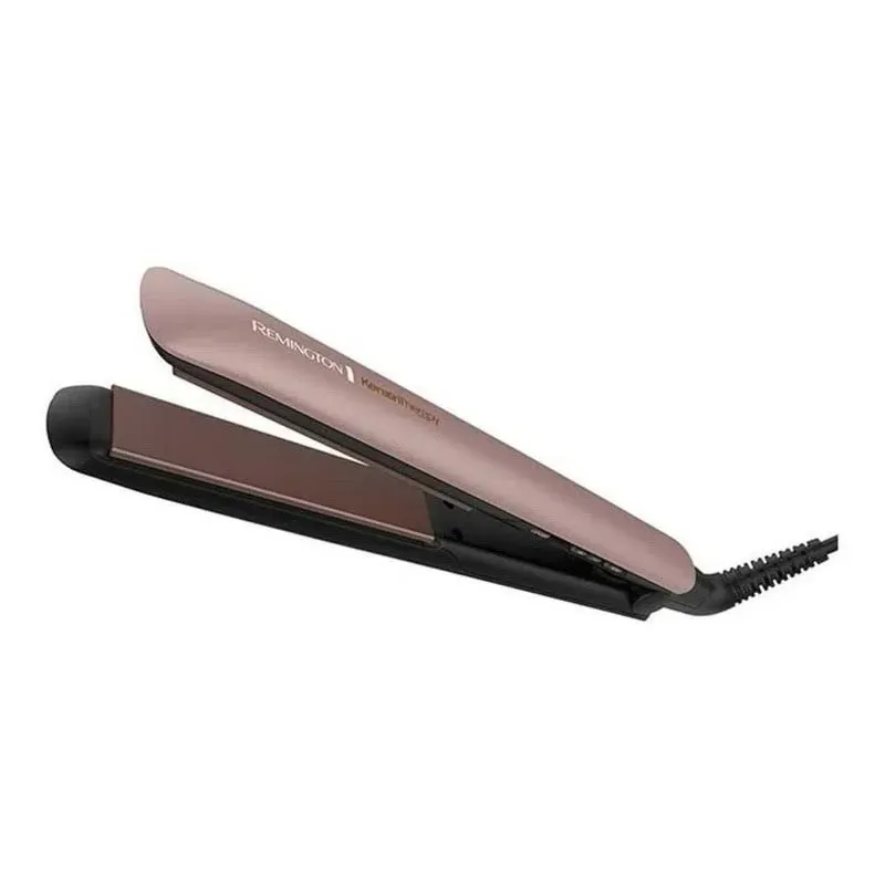 Plancha Para Cabello Remington Keratina Y Aceite De Argan