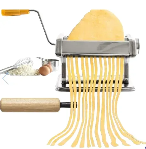 Máquina De Pasta Manual Casera 3 En 1 Ajustable