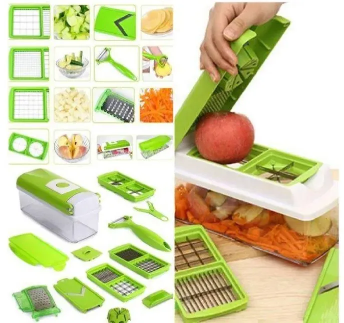 Ayudante De Cocina Pica Todo Nicer Dicer Plus Corta Raya Pela