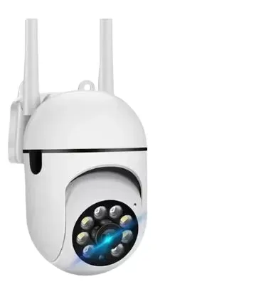 Cámara De Seguridad Sunoffer 360° Wifi 2mp Nocturna Exterior/Interior