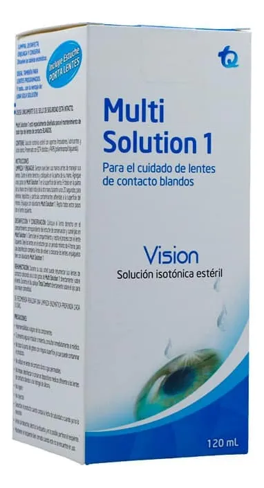 Multi Solution 1 120 ml Solución para lentes de contacto