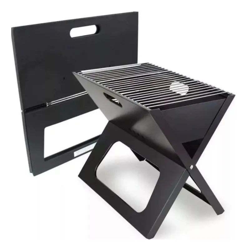 Asador De Carbon Parrilla Portátil Plegable