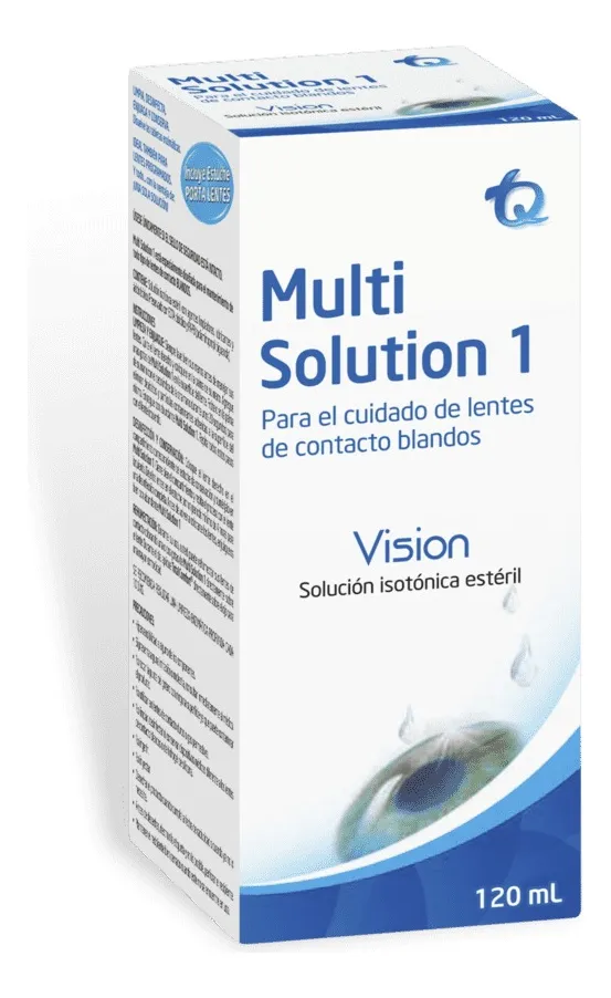 Multi Solution 1 120 ml Solución para lentes de contacto