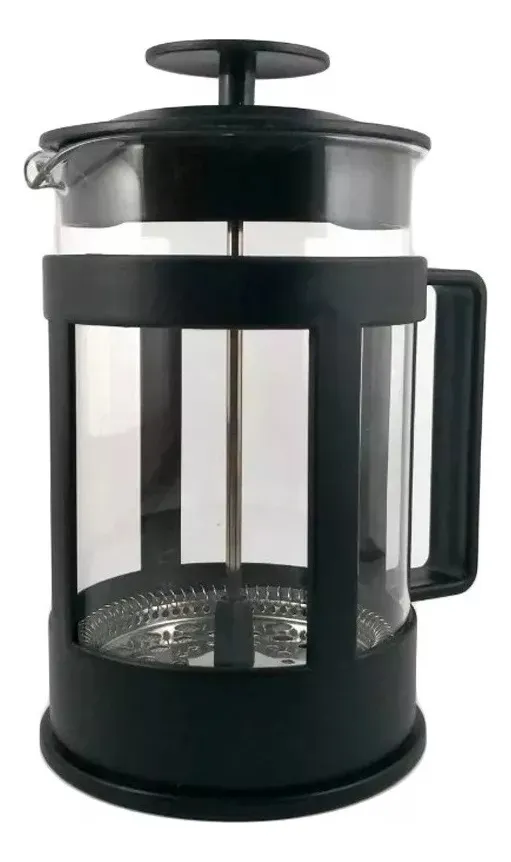 Cafetera de prensa francesa de vidrio borosilicato de 800ml