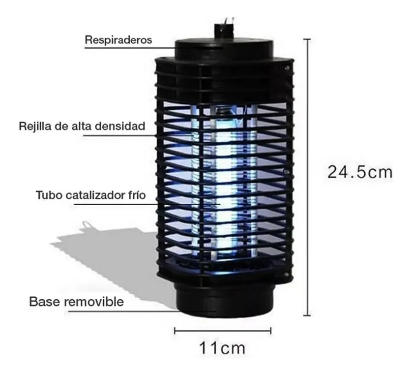 Lámpara Eléctrica Mata Mosquito Insecticida