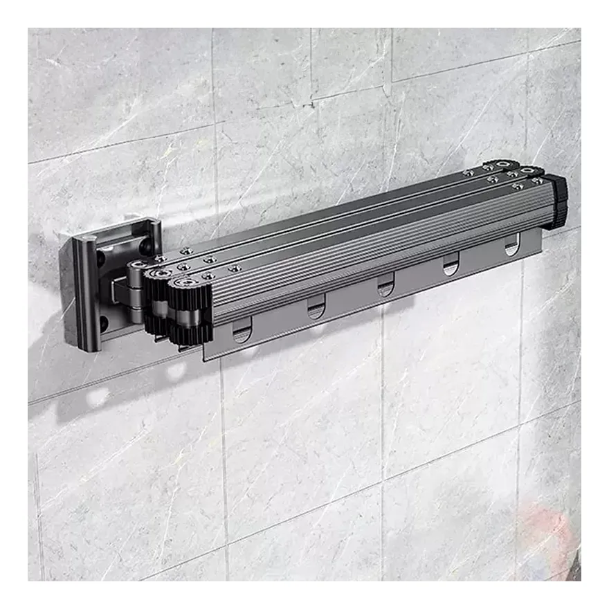 Tendedero de ropa brazo plegable de pared