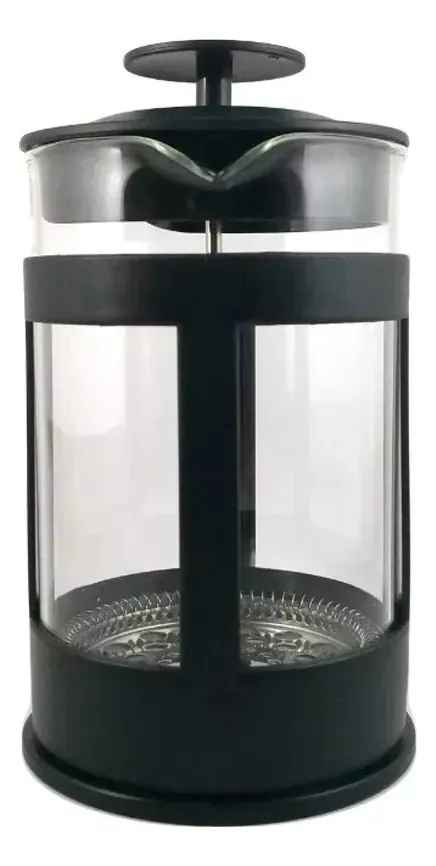 Cafetera de prensa francesa de vidrio borosilicato de 800ml