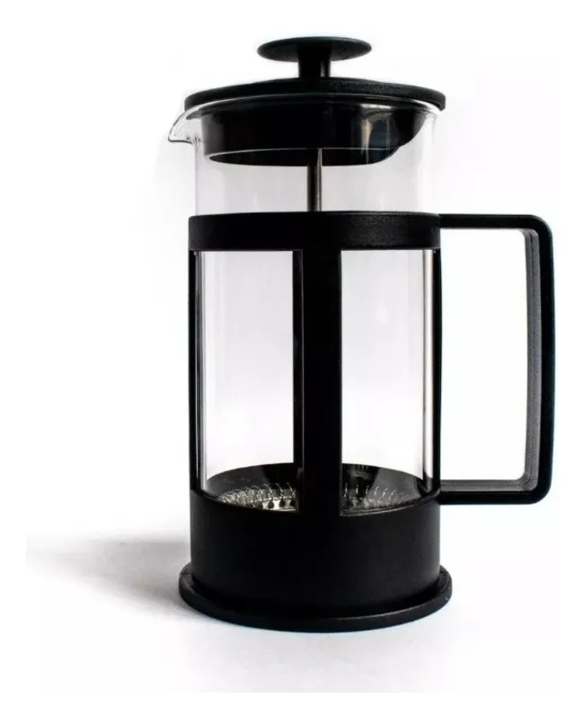 Cafetera de prensa francesa de vidrio borosilicato de 600ml