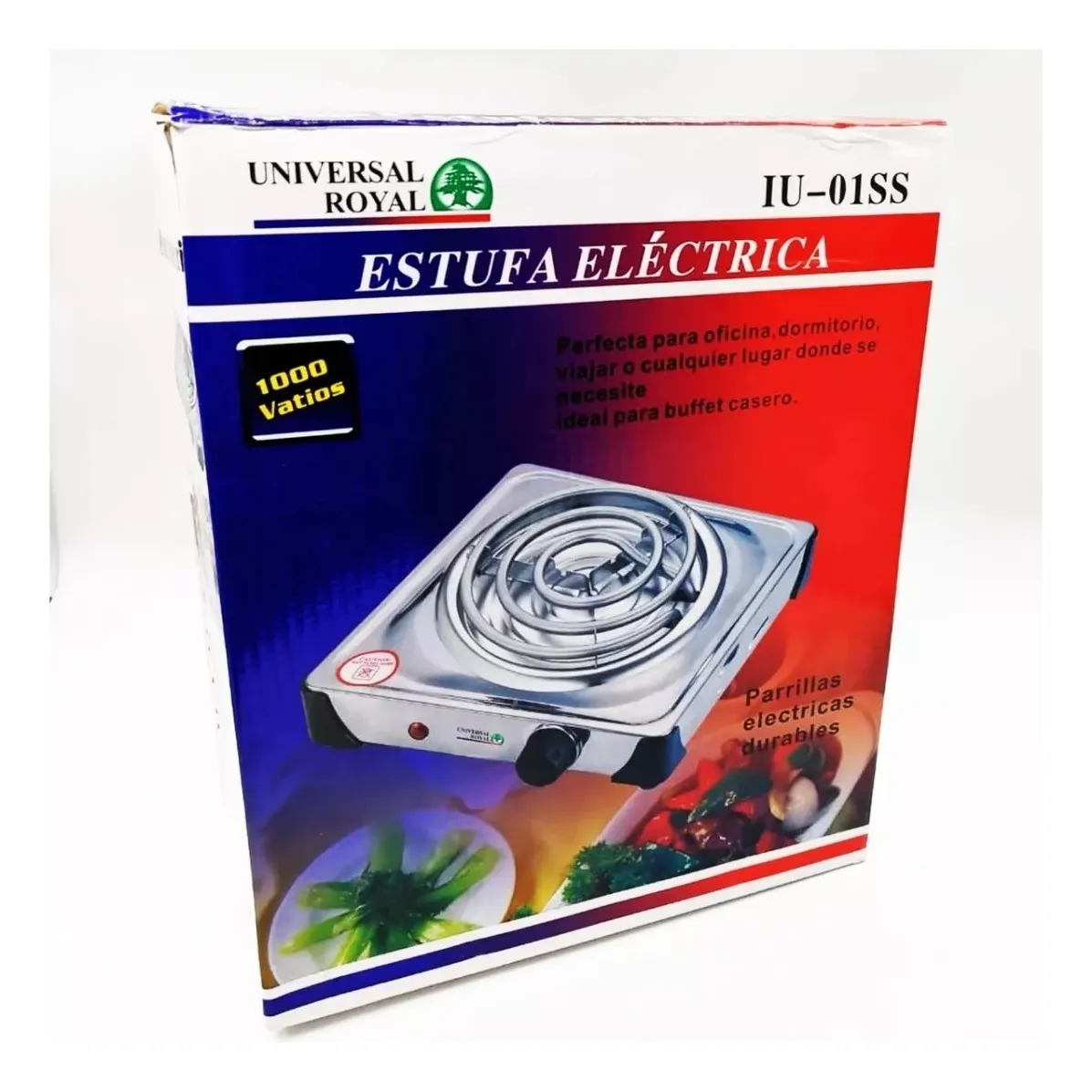 Estufa Electrica Universal Royal1 puesto