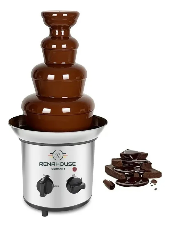 Fuente De Chocolate Fondue 4 Niveles Renahouse