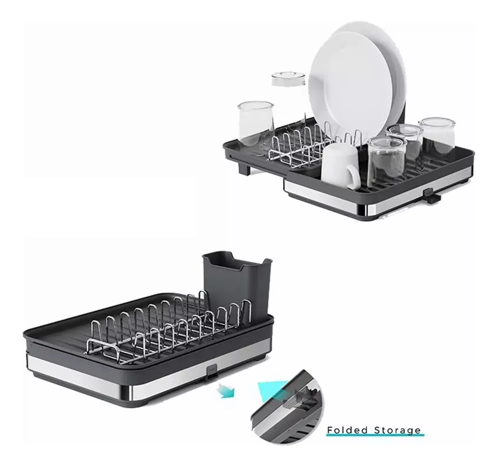 Escurridor Extensible Para Cocina Secaplatos de mesón