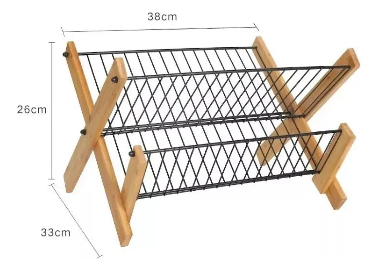 Secaplatos organizador de loza escurridor de cocina