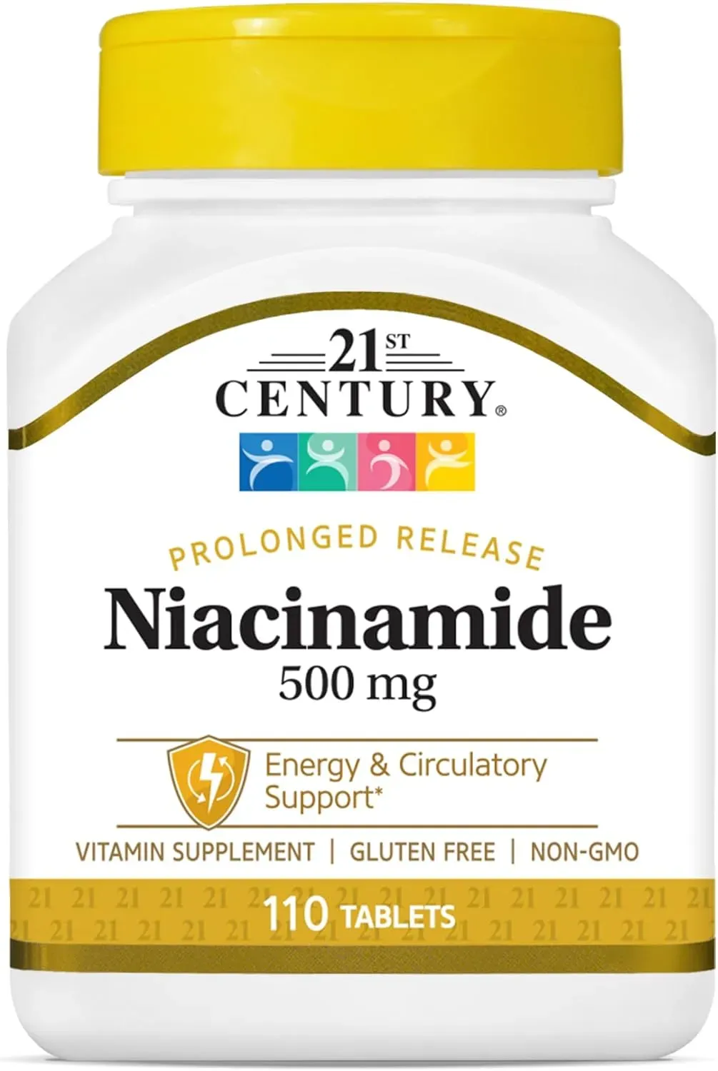 21 Century Niacinamida 500 mg 120 Capsulas