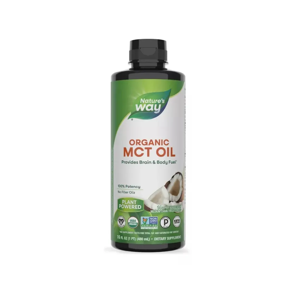 Aceite Mct 100% Puro De Coco 480ml