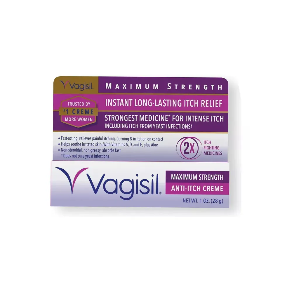 Vagisil Crema Femenina Para La Comezon Con Benzo 28g