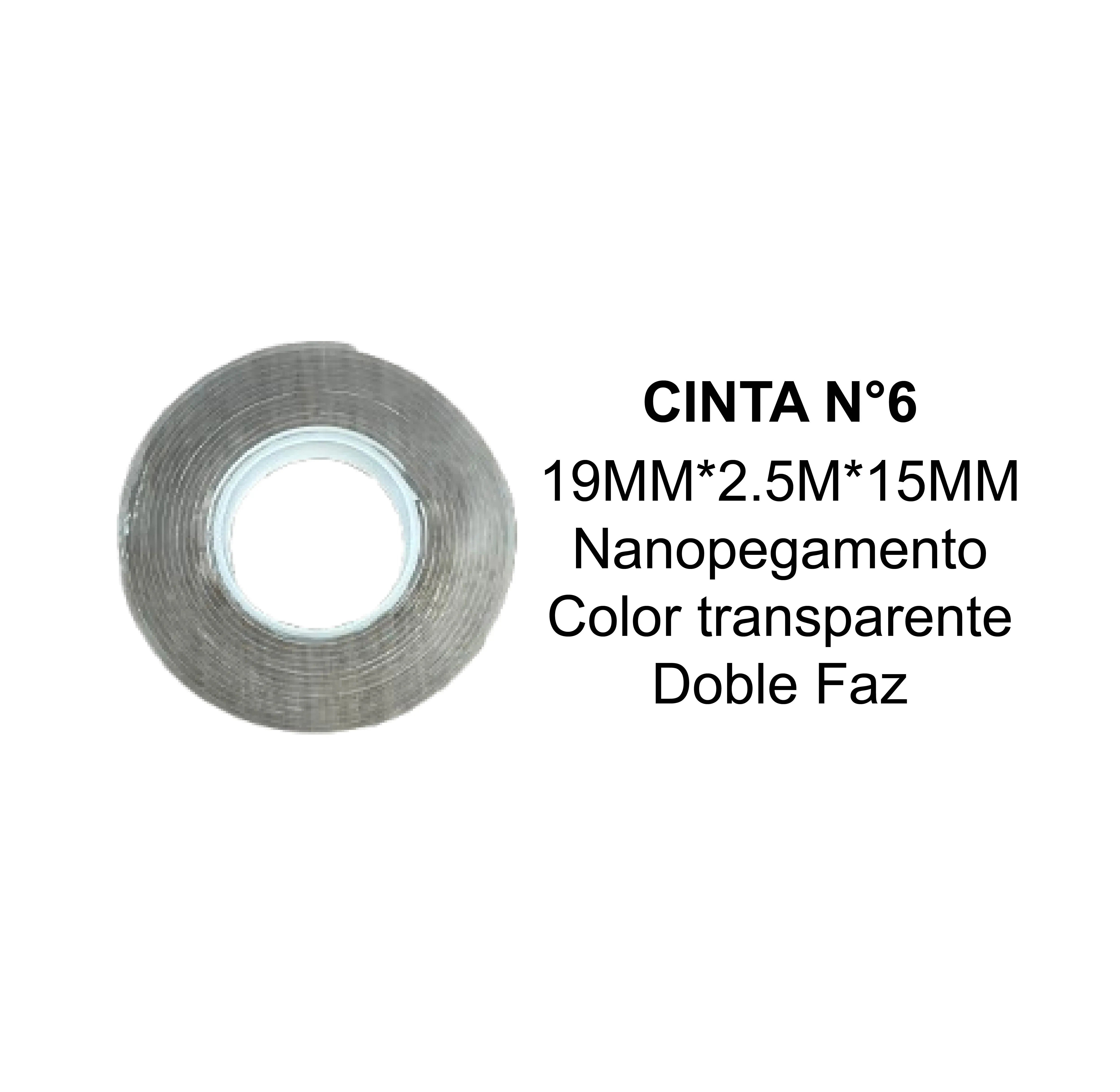 Nanocinta 19mmx2.5mx15mm N°6