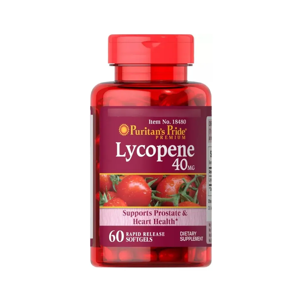 Puritans Pride Lycopene 40 Mg 60 softgels