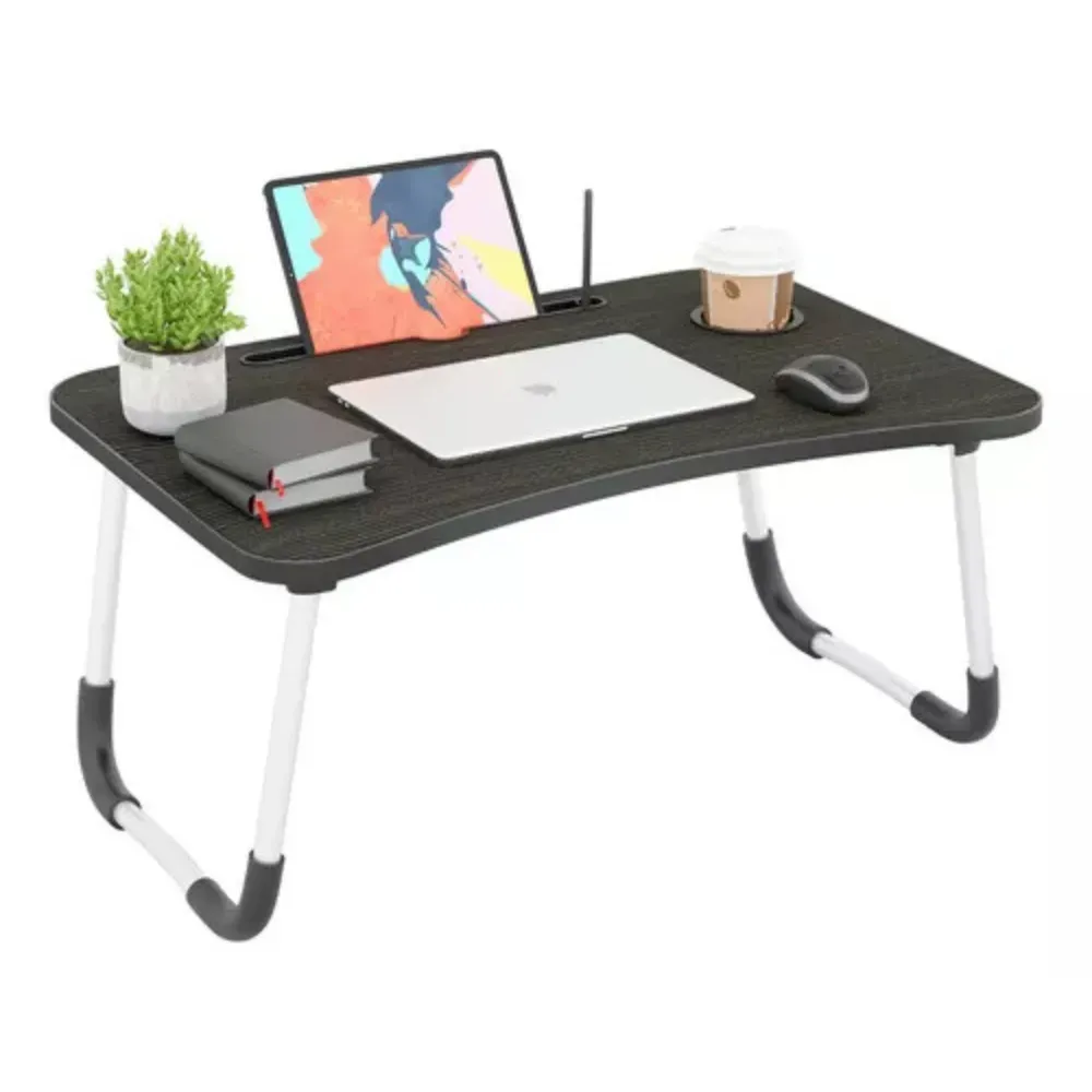 Mesa Para Portátil Y Tablet Negro T02A