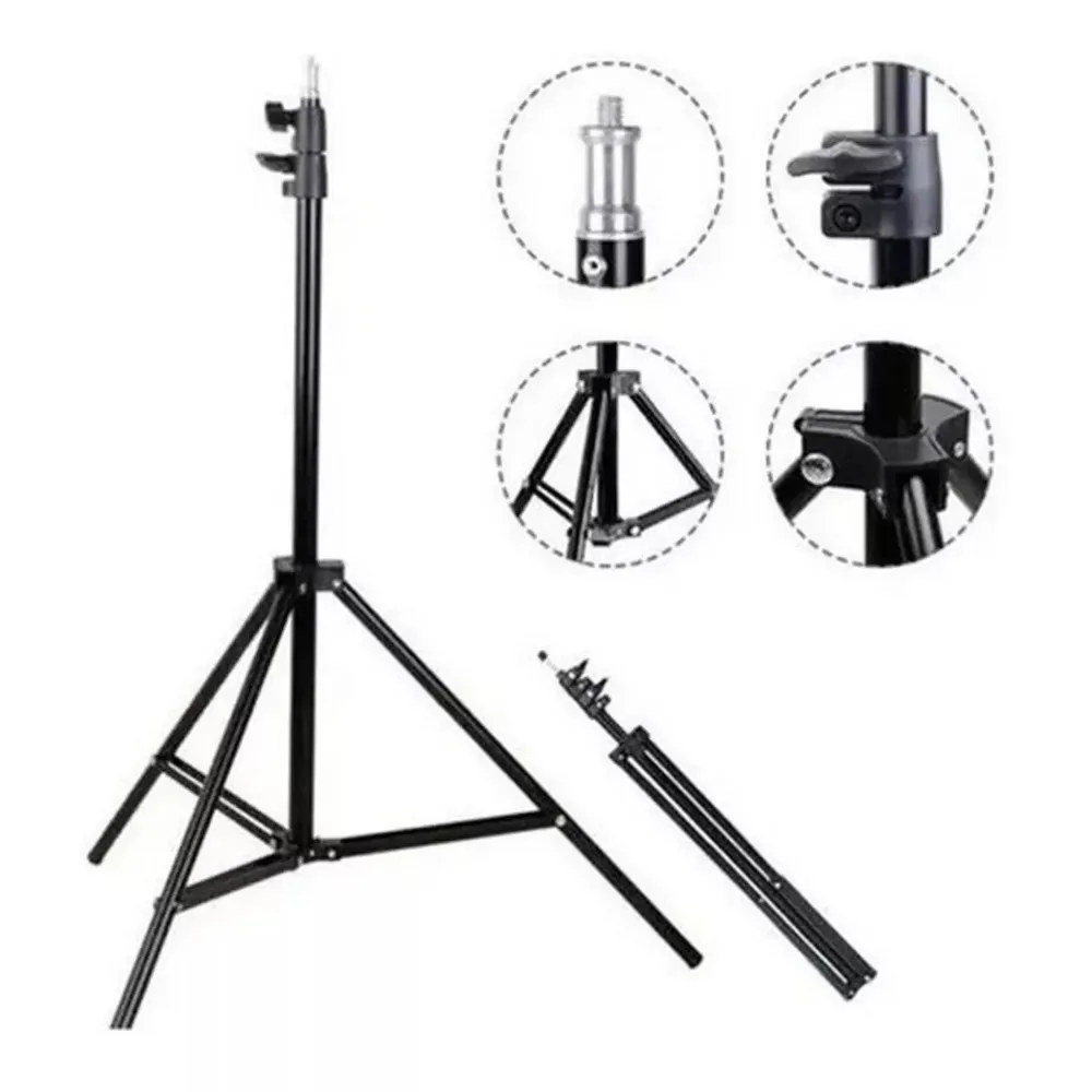 Tripode Stand 2 Metros Para Aro De Luz Camara R13