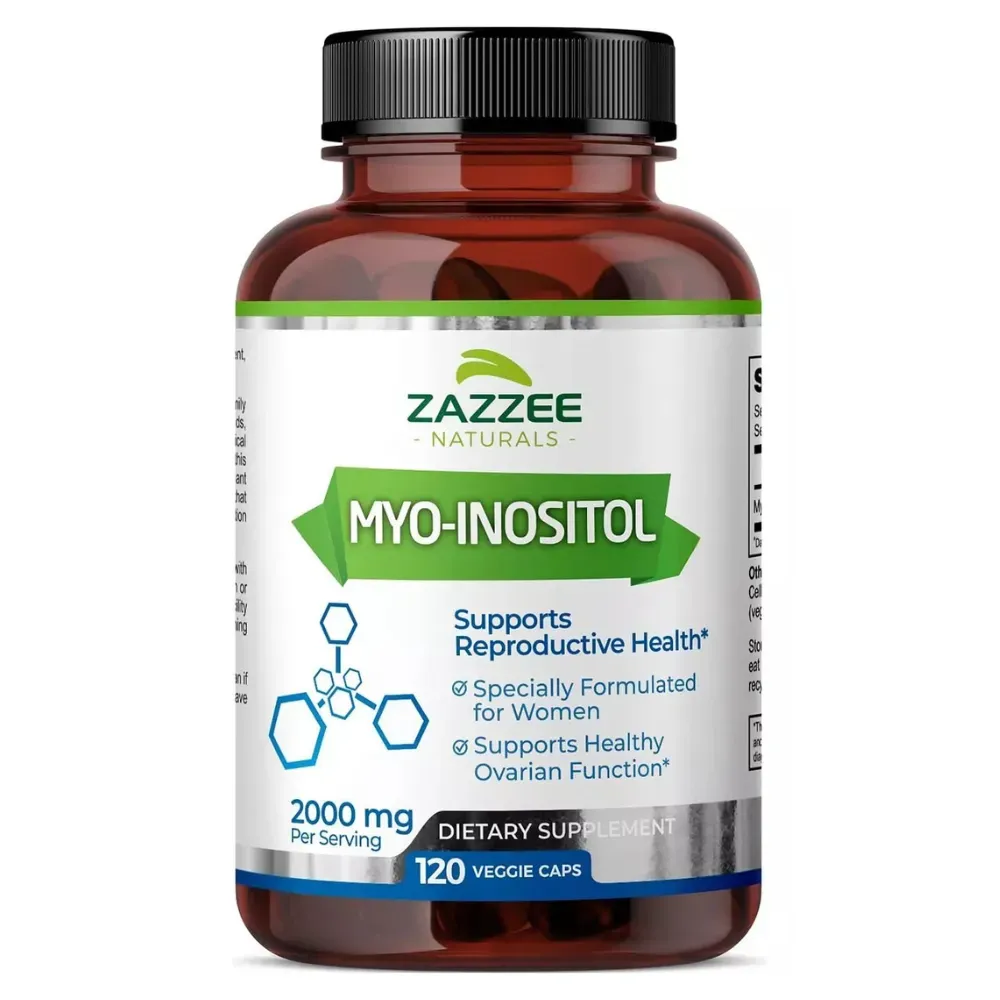 Zazzee Myo-inositol X 120 Caps 