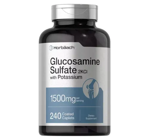 Horbaach Glucosamina Sulfato 1,500 mg, 240 Cápsulas