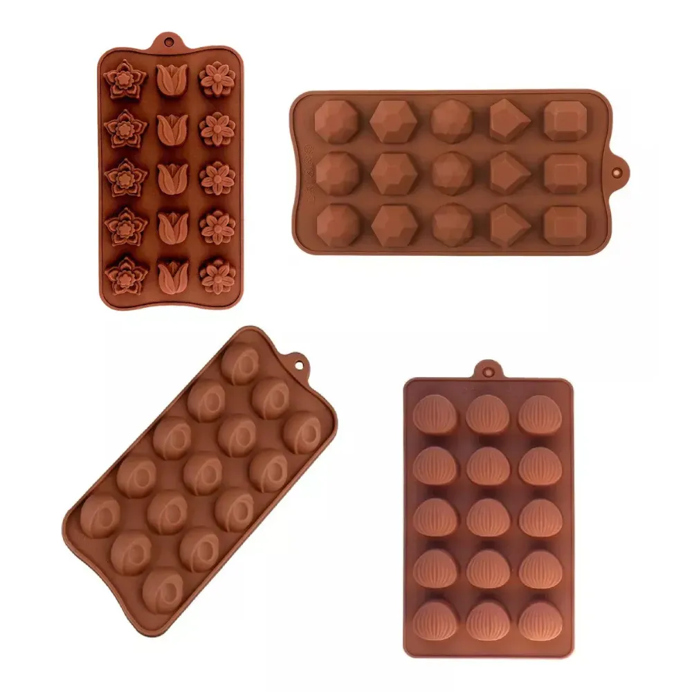 Moldes De Silicona Chocolates Resposteria