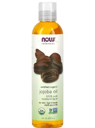 Now Foods, Solutions, Organic Jojoba Oil, 8 Fl Oz (237 ml)