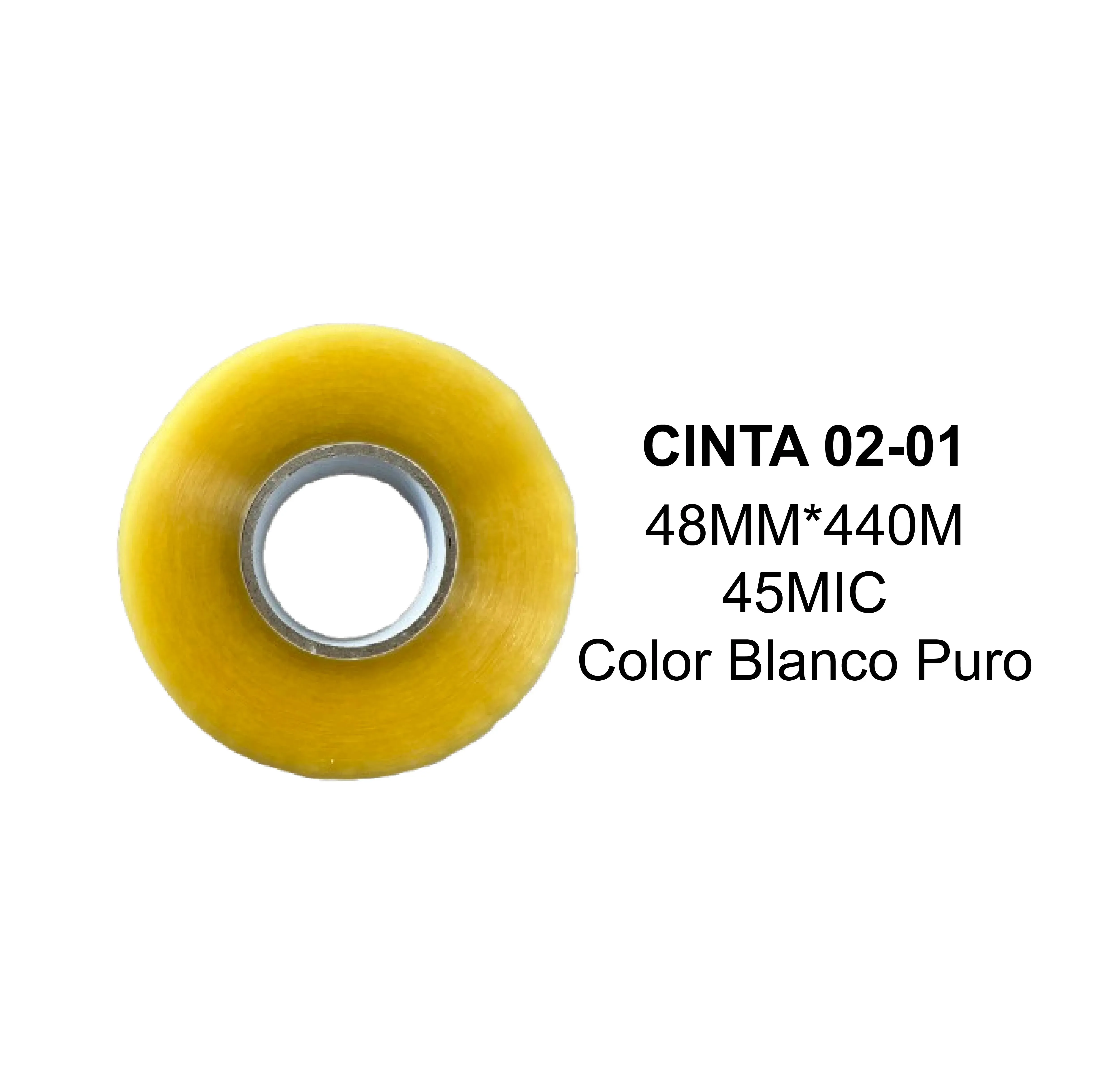 Cinta 48mmx440m 50MIC Blanco Puro 02-01