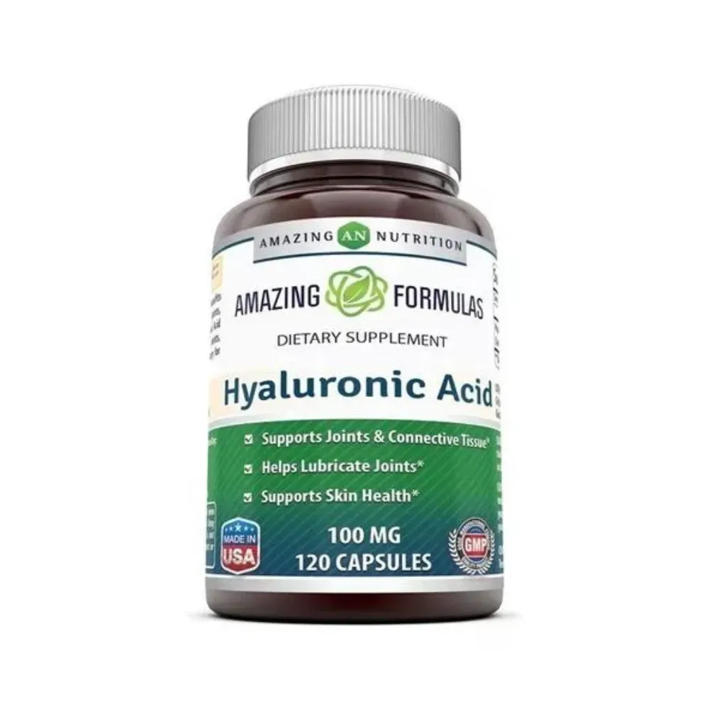 Amazing Formulas Ácido Hialurónico 100mg 120 Capsulas