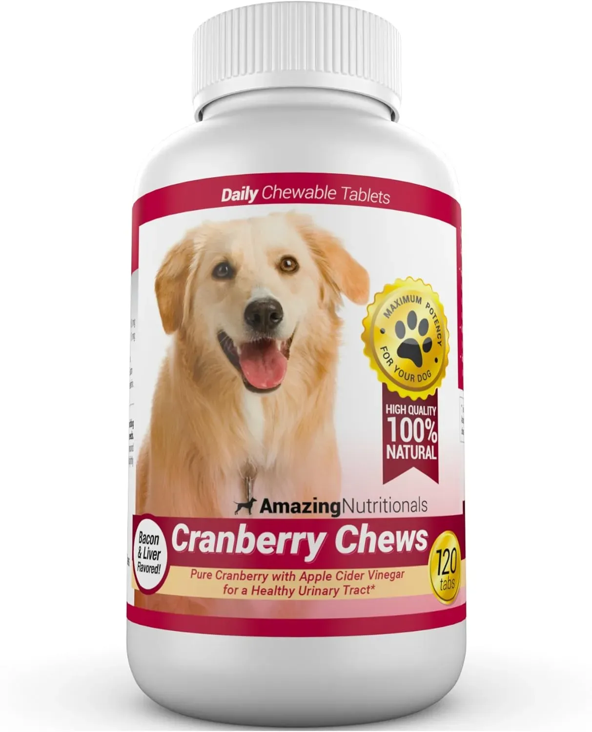 Amazing Nutritionals Arándanos Vinagre Manzana Para Perros