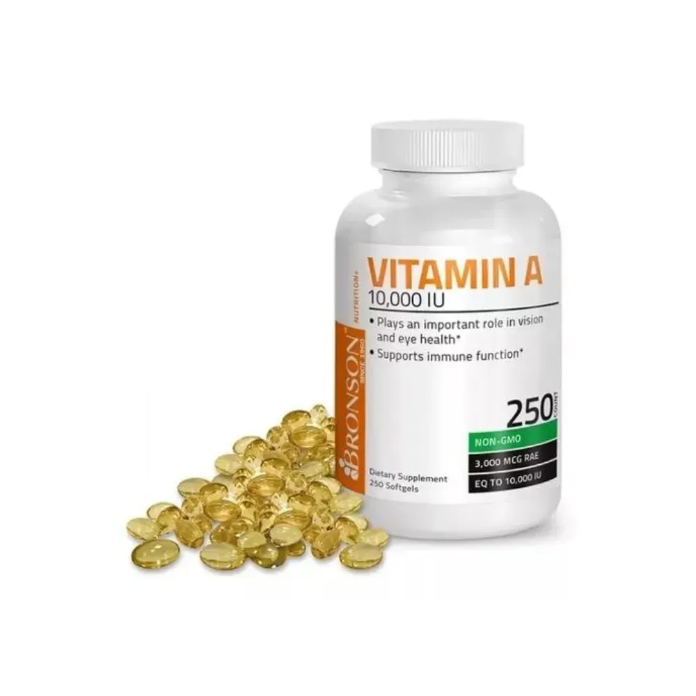 Bronson Vitamina A 10.000 Iu 250 Cáps