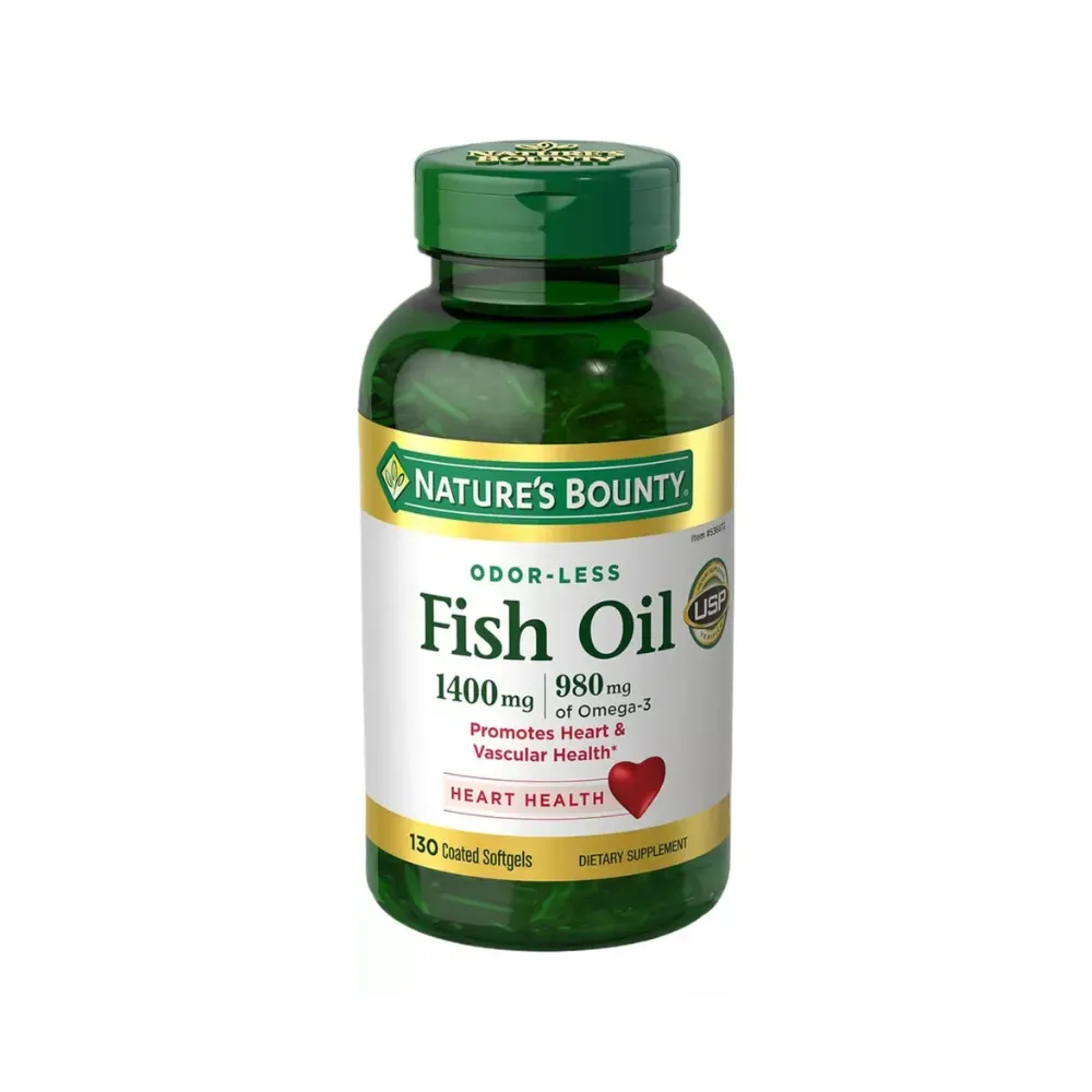 Nature's Bounty Fish Oil 130 Softgels