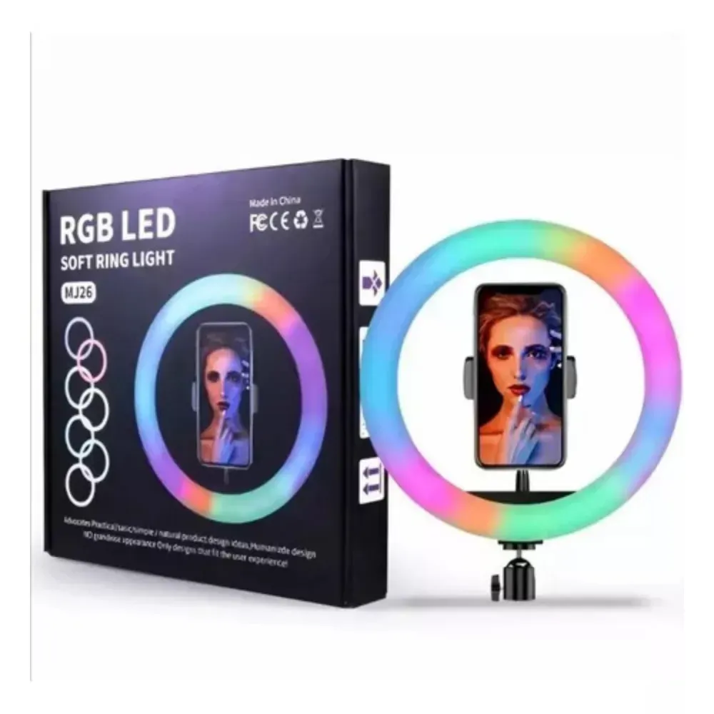 Aro De Luz Led Rgb 30 Cm R04