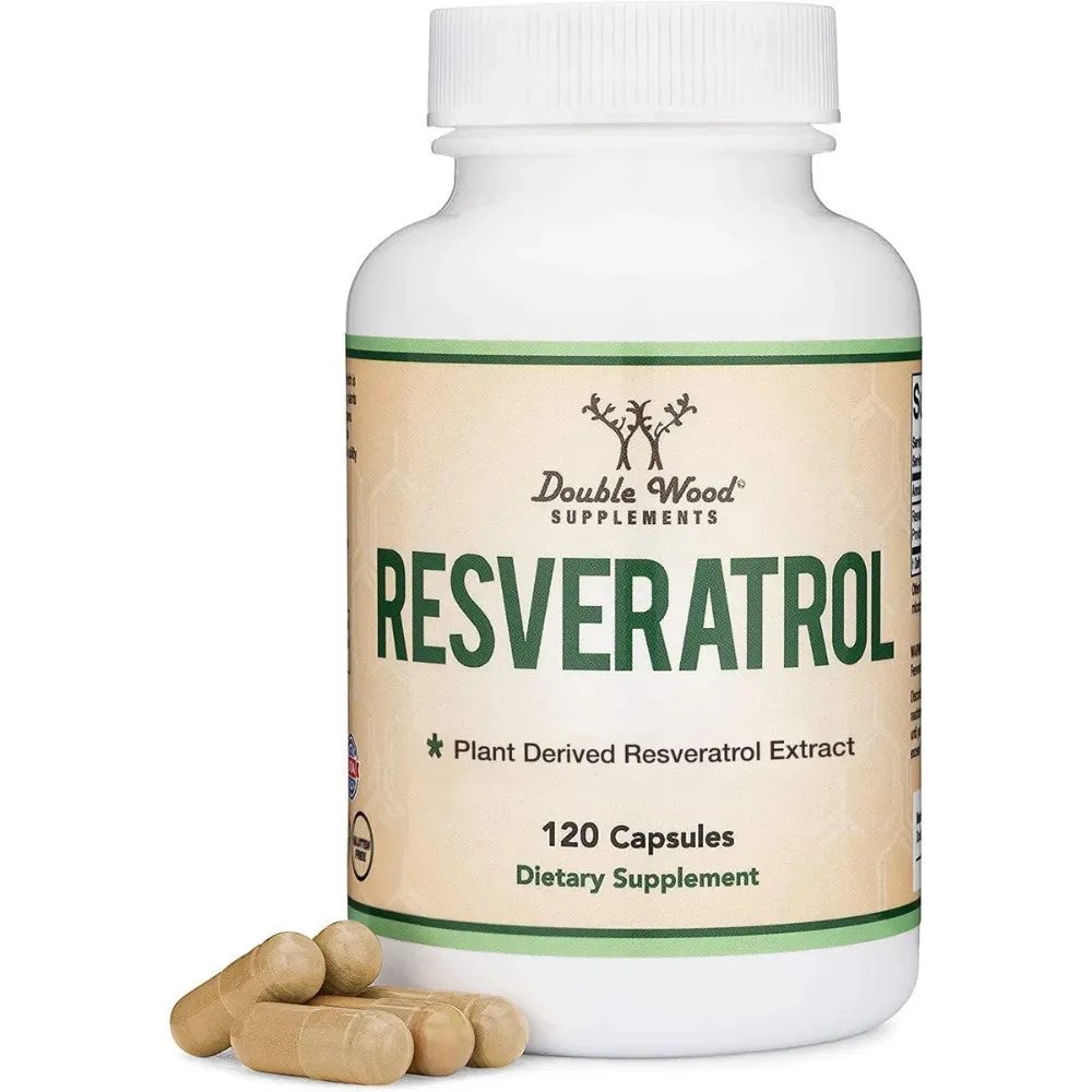 Double Wood Resveratrol 120 Capsulas