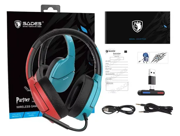 Sades Partner Headset Gamer Auriculares Con Microfono SA-204