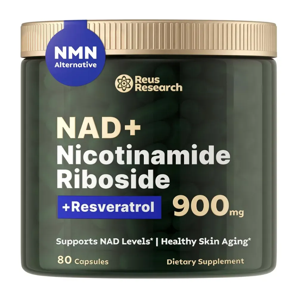 Reus Research Ribósido De Nicotinamida 900mg 80 Caps