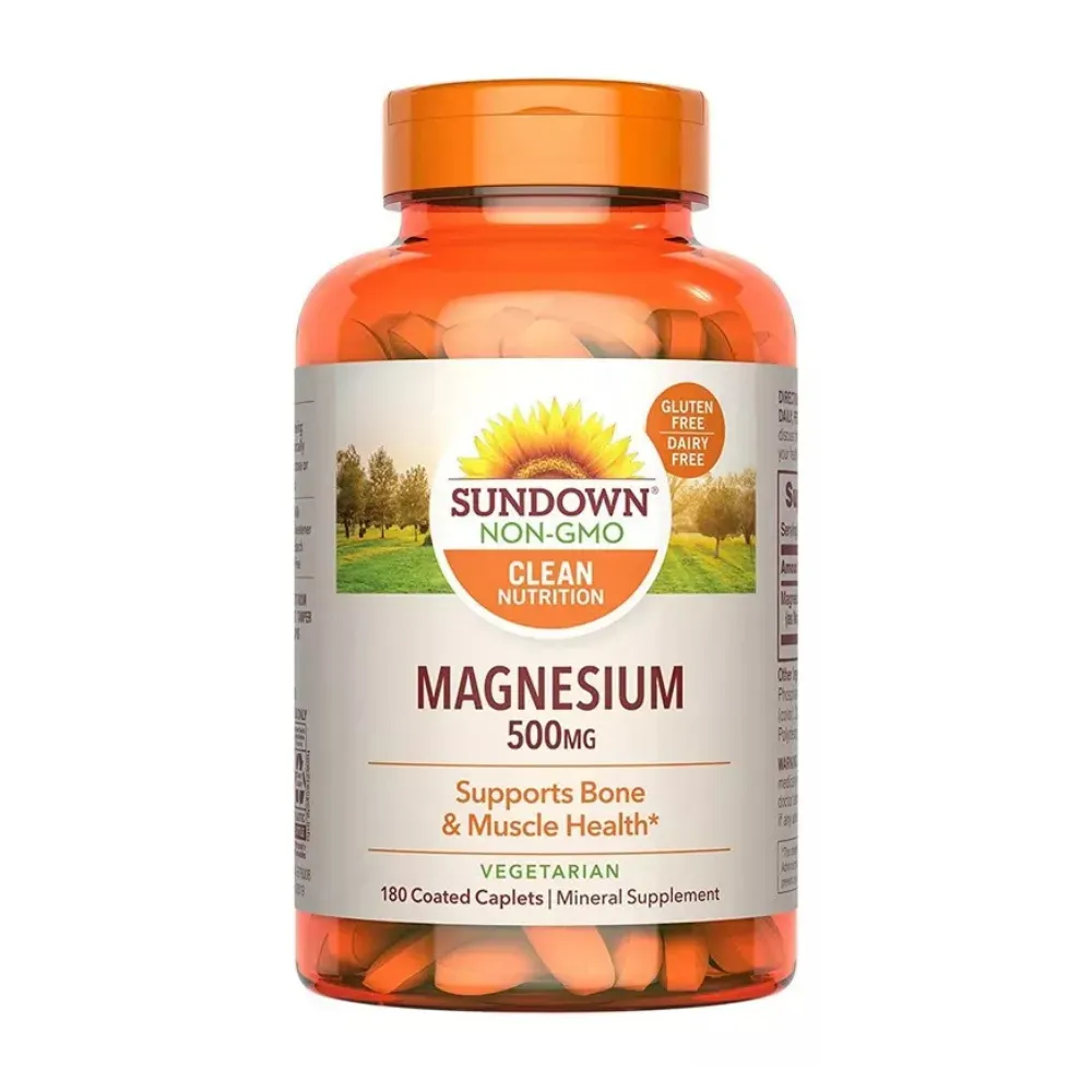 Sundown Magnesio 500mg 180 Cáps