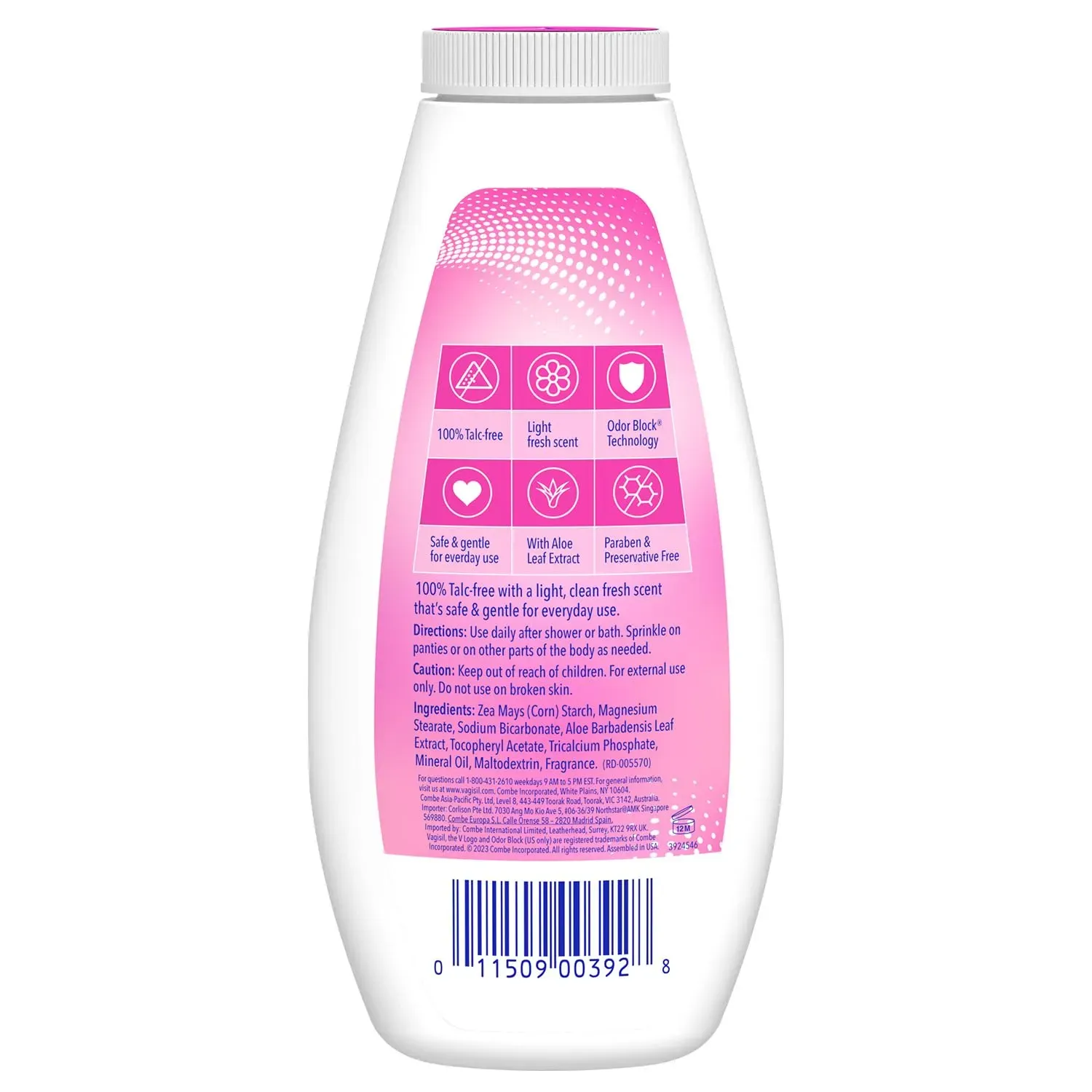 Desodorante Corporal En Polvo Vagisil 227G