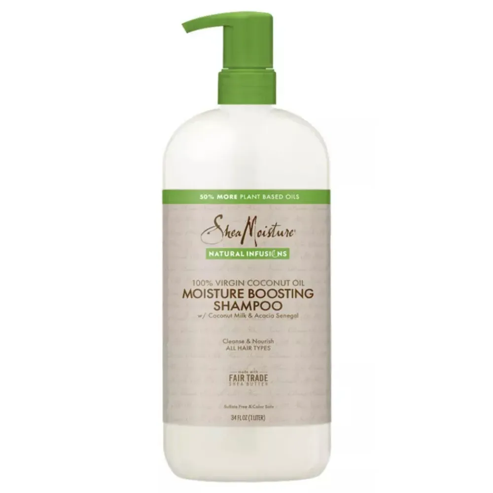 Shea Moisture Shampoo Leche De Coco Acacia Infusión Natural 1 Litro