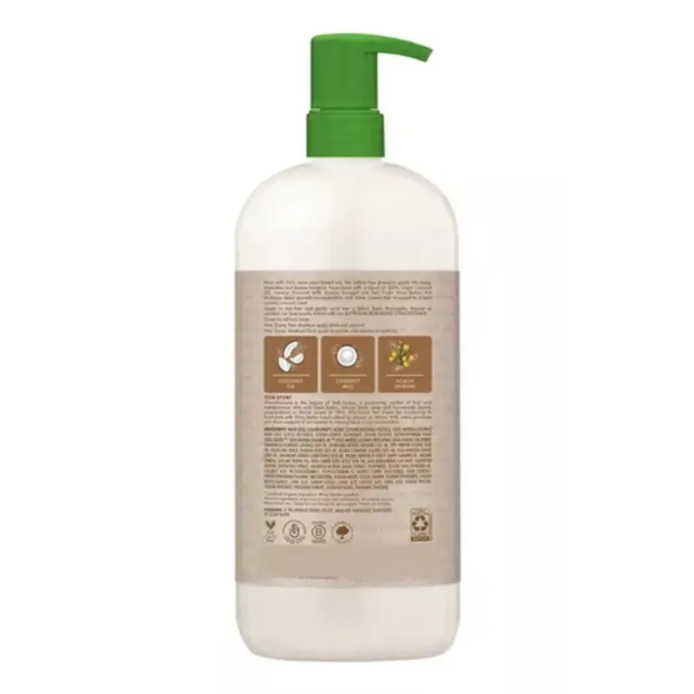 Shea Moisture Shampoo Leche De Coco Acacia Infusión Natural 1 Litro