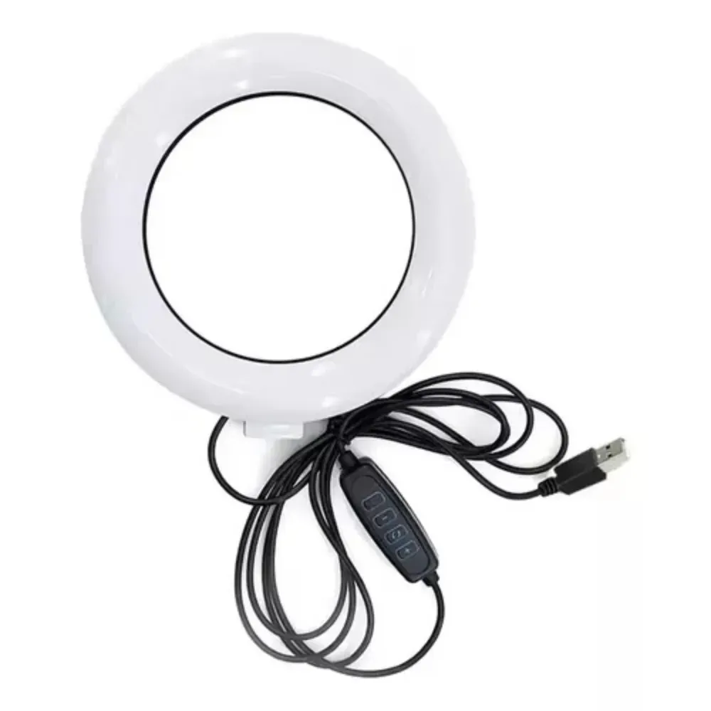 Aro De Luz Rgb Led De 16cm Con Iluminación Profesional R01